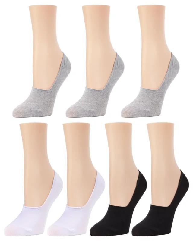 High-Cut Cotton Blend Sneaker Liner 7 Pack sold by MeMoi