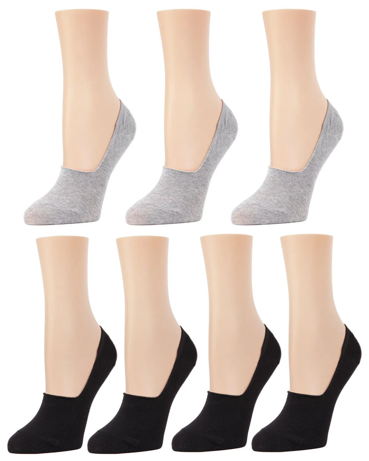 High-Cut Cotton Blend Sneaker Liner 7 Pack sold by MeMoi product image thumbnail 5