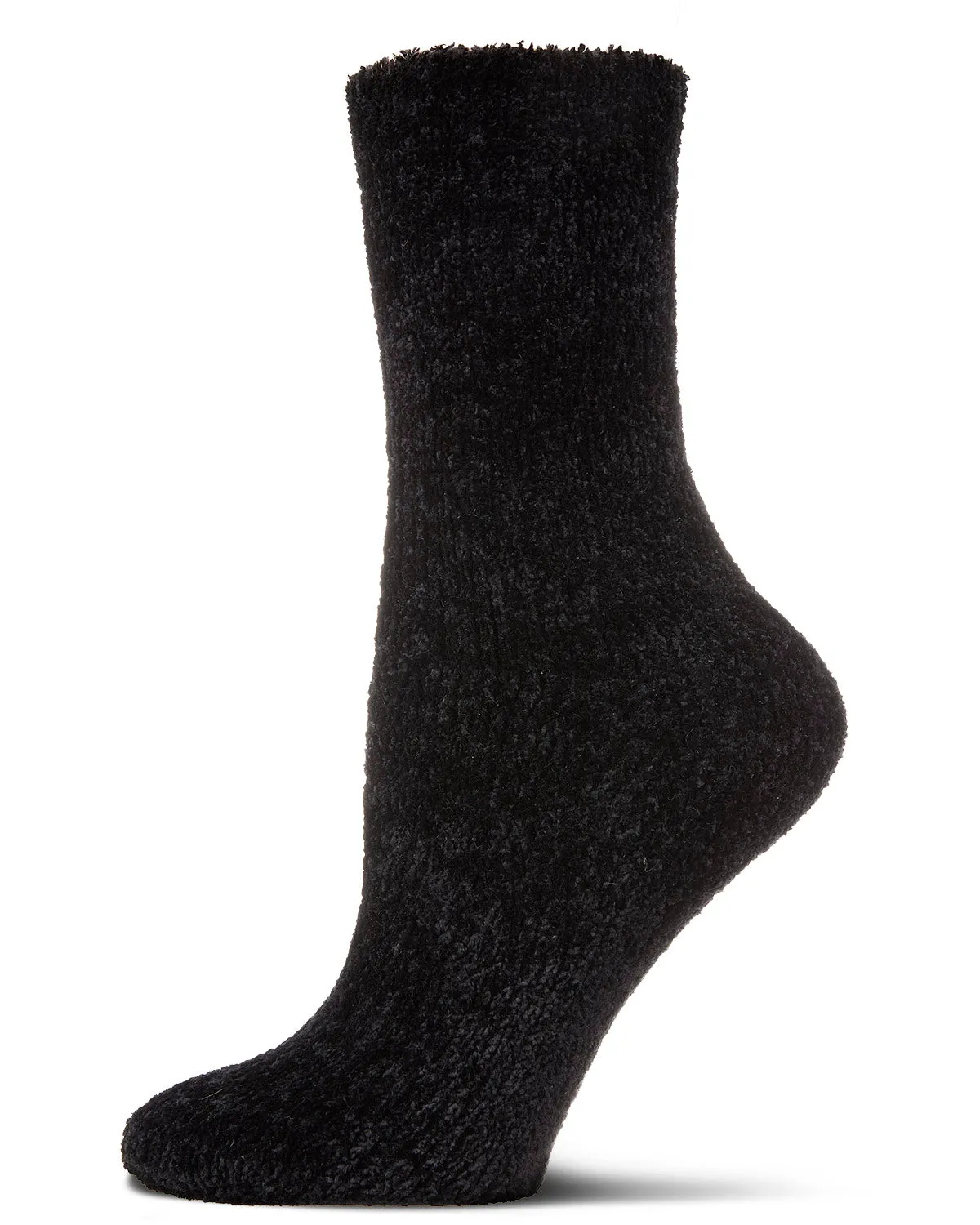 Women's Velour Luxe Plush Crew Socks sold by MeMoi product image thumbnail 4