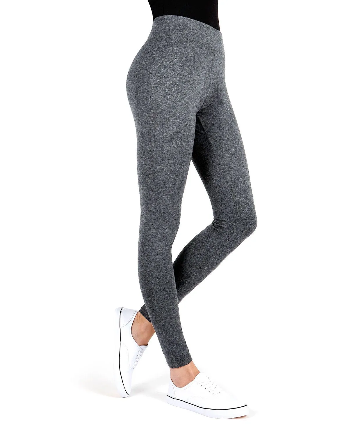 Women's Cotton Blend Basic Yoga Pants sold by MeMoi product image thumbnail 2