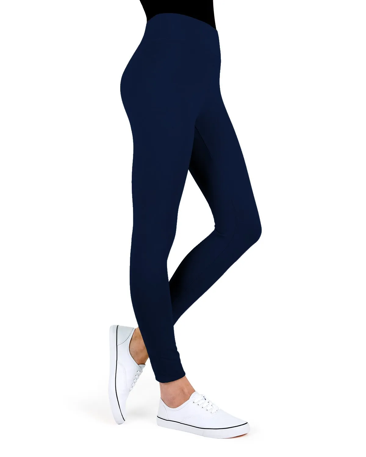 Women's Cotton Blend Basic Yoga Pants sold by MeMoi product image thumbnail 5