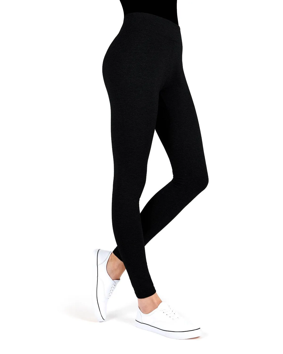 Women's Cotton Blend Basic Yoga Pants sold by MeMoi product image thumbnail 3