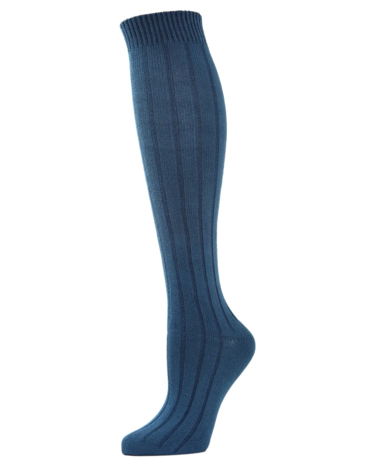 Ribbed Cotton Blend Knee High Socks sold by MeMoi product image thumbnail 2
