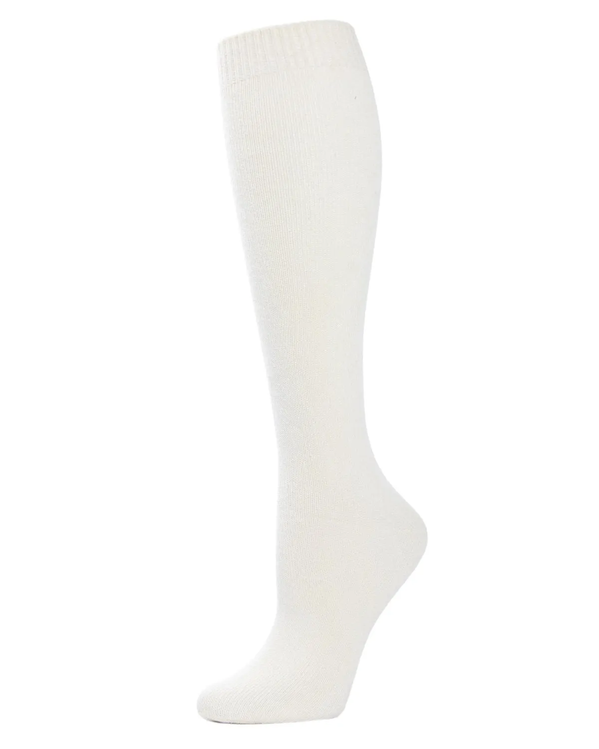 Women's Cotton Blend Solid Knit Knee High Socks sold by MeMoi product image thumbnail 2