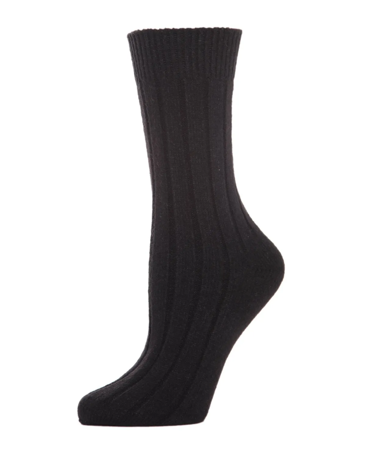 Women's Neutral Ribbed Knit Essential Boot Socks sold by MeMoi product image thumbnail 2