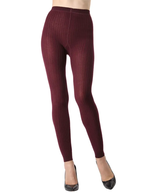Footless Ribbed Sweater Tights sold by MeMoi
