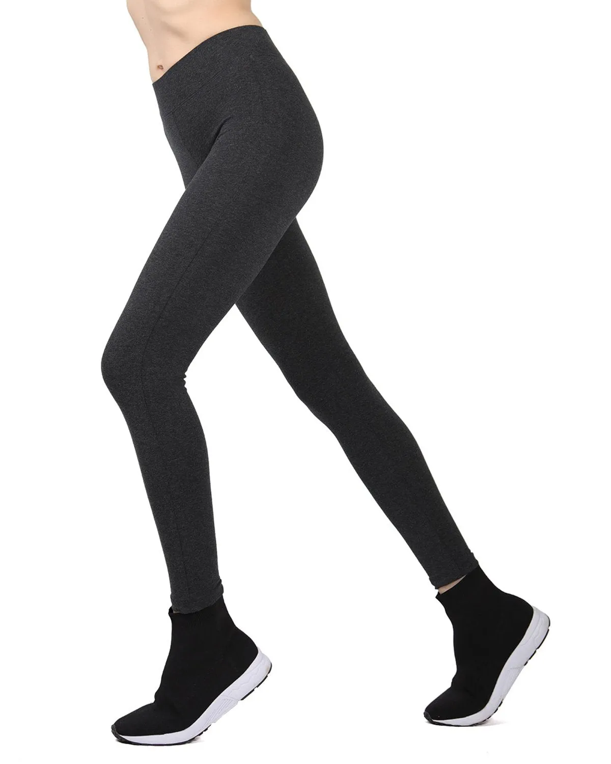 Women's Comfort Cotton Blend Lightweight Leggings sold by MeMoi product image thumbnail 2