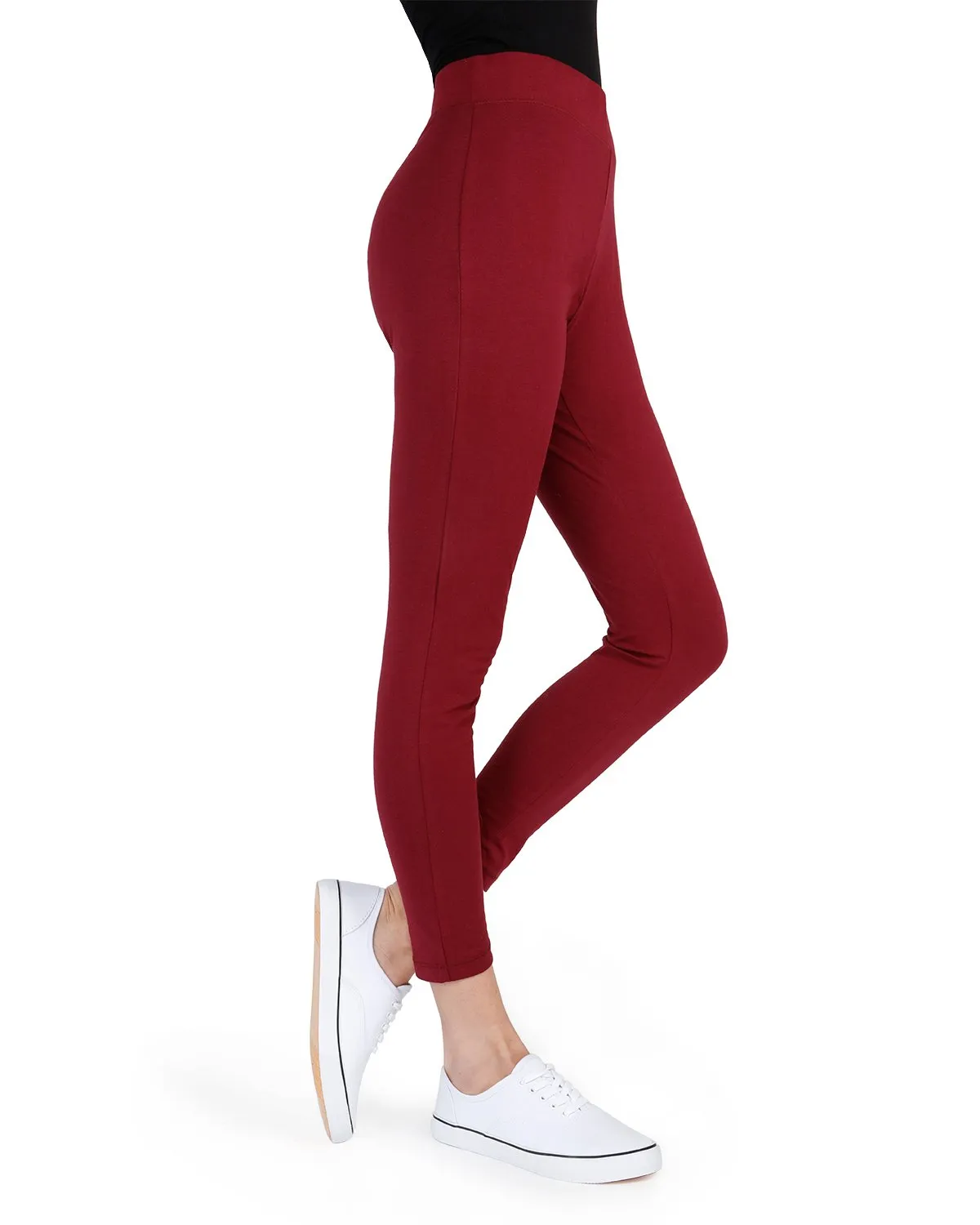 Women's Comfort Cotton Blend Lightweight Leggings sold by MeMoi