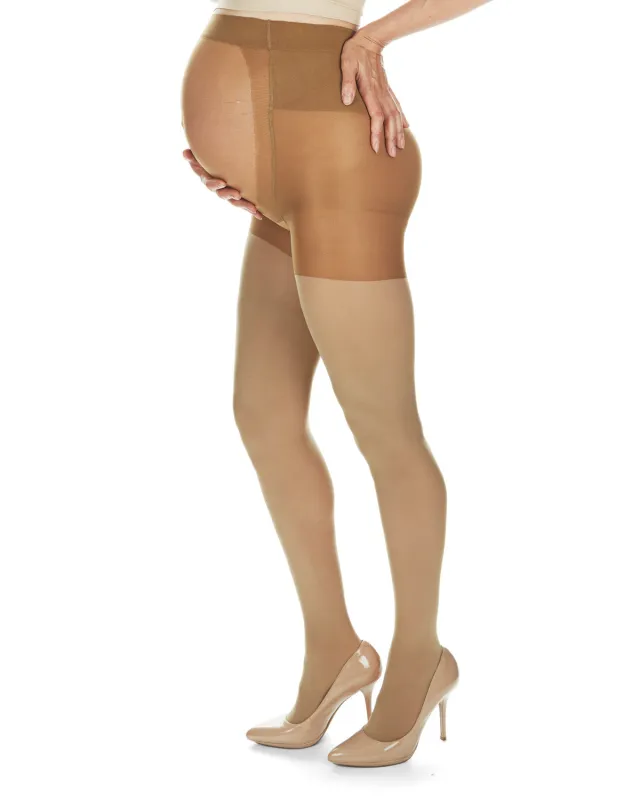 Women's Microfiber 60 Denier Opaque Maternity Tights sold by MeMoi