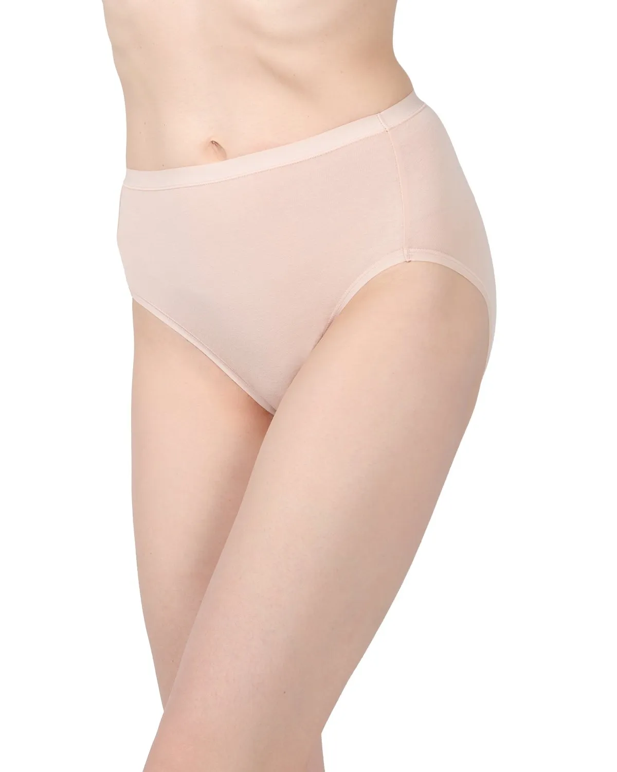 Ladies Combed Cotton Basic Brief Underwear 3-Pack sold by MeMoi product image thumbnail 4