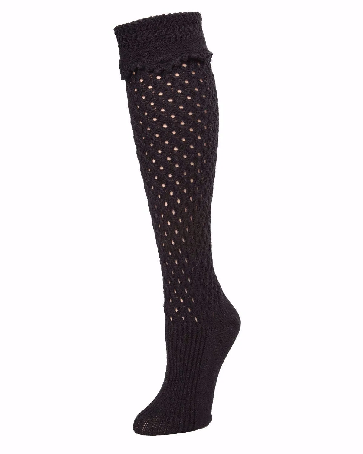 Cialda Waffle Knit Knee High Sock sold by MeMoi