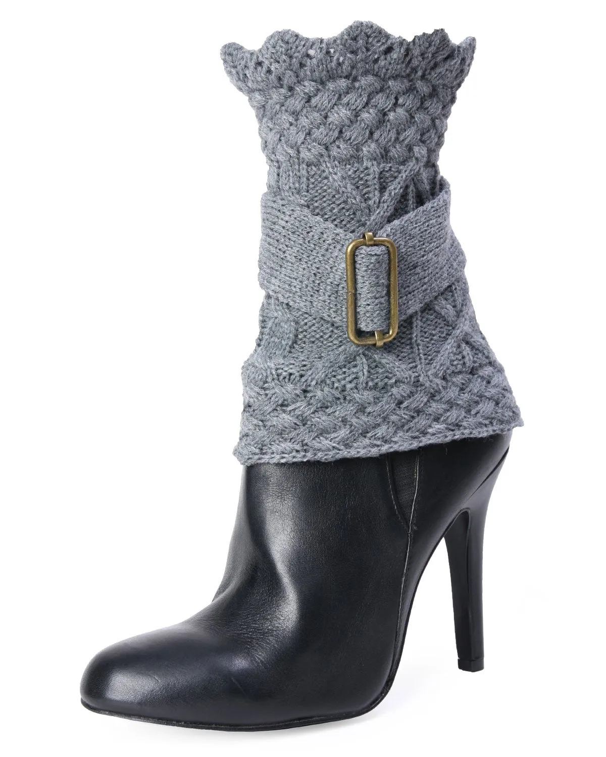 Comet Buckle Accent Boot Topper sold by MeMoi product image thumbnail 2