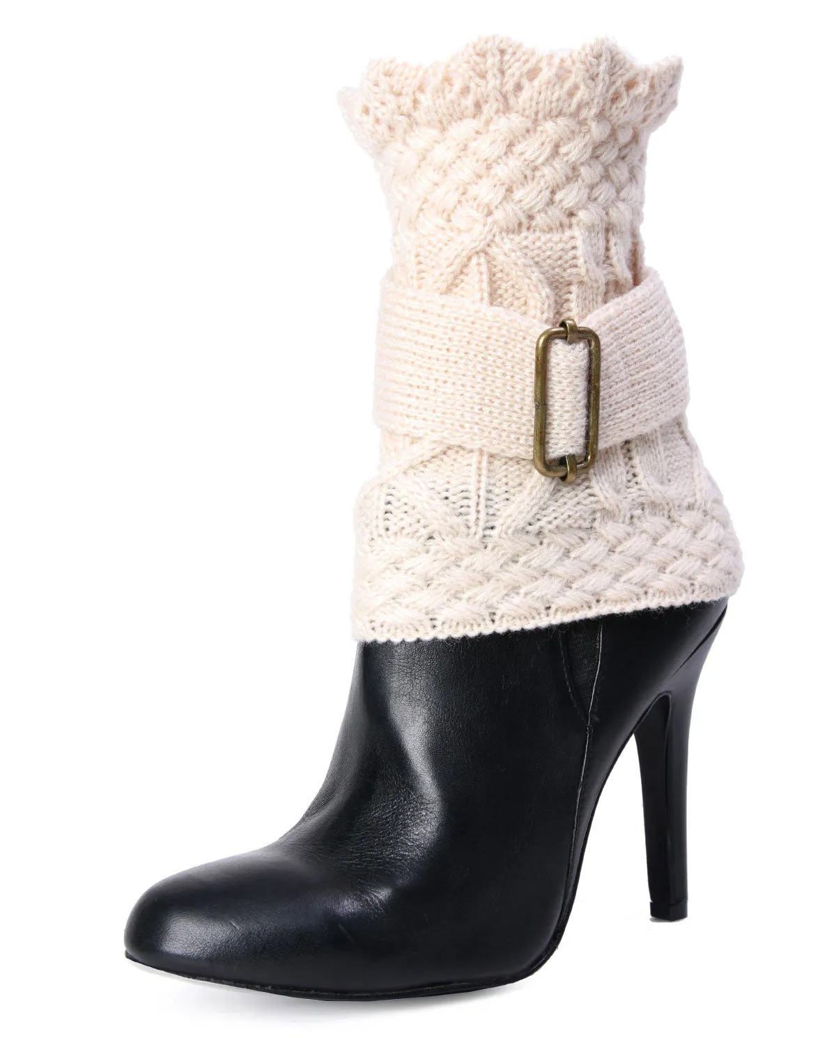 Comet Buckle Accent Boot Topper sold by MeMoi product image thumbnail 3