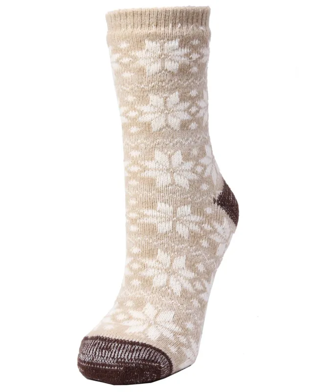 Flurry Dual Layer Buttersoft Crew Socks sold by MeMoi
