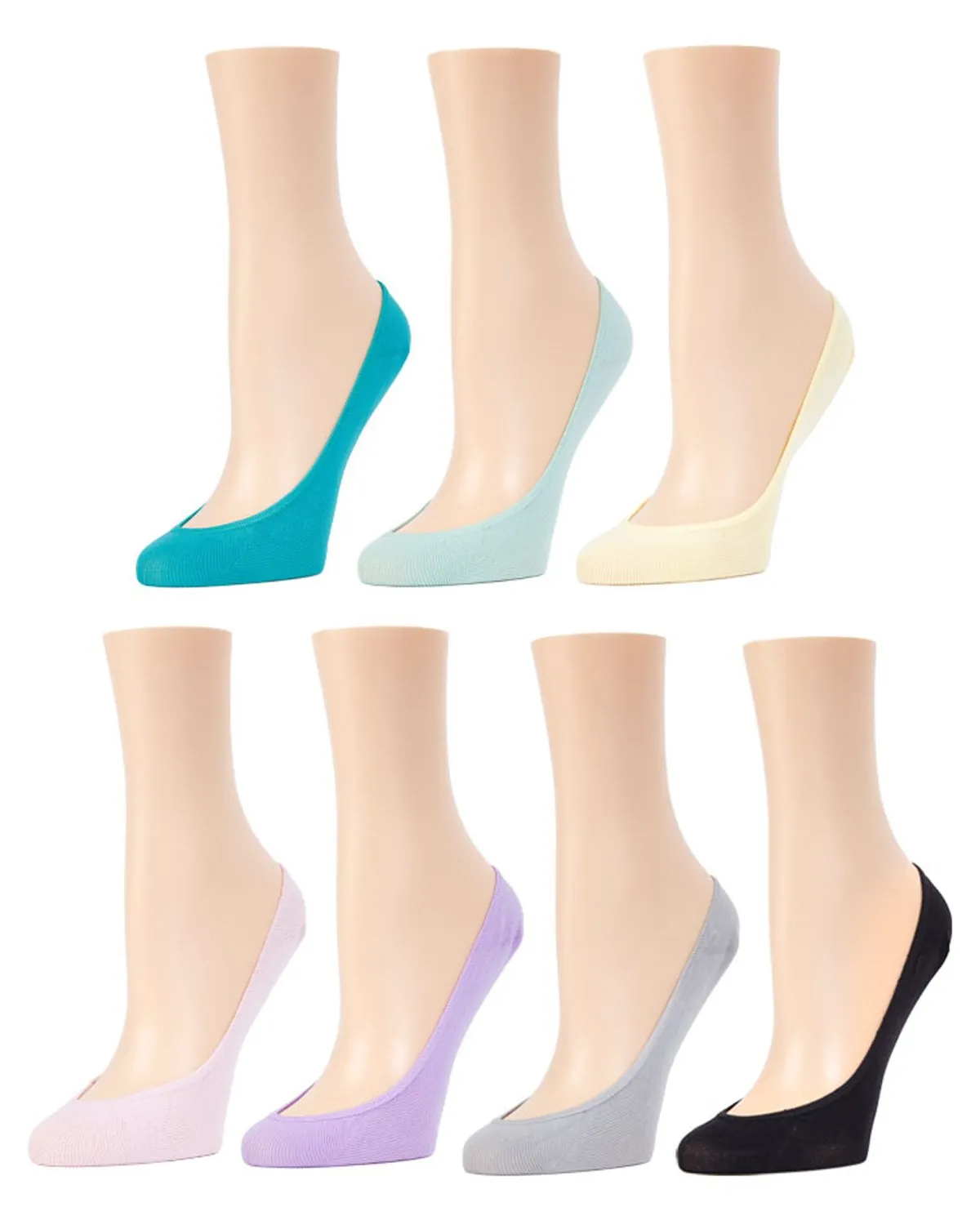 No-Show Micro Shoe Liners 7-Pack sold by MeMoi product image thumbnail 5