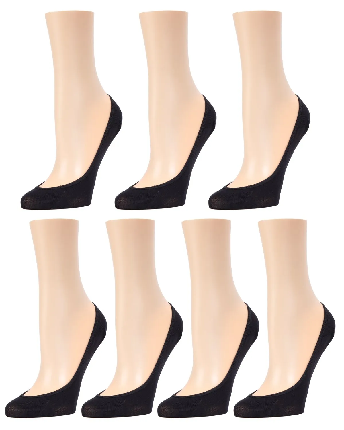 No-Show Micro Shoe Liners 7-Pack sold by MeMoi product image thumbnail 4