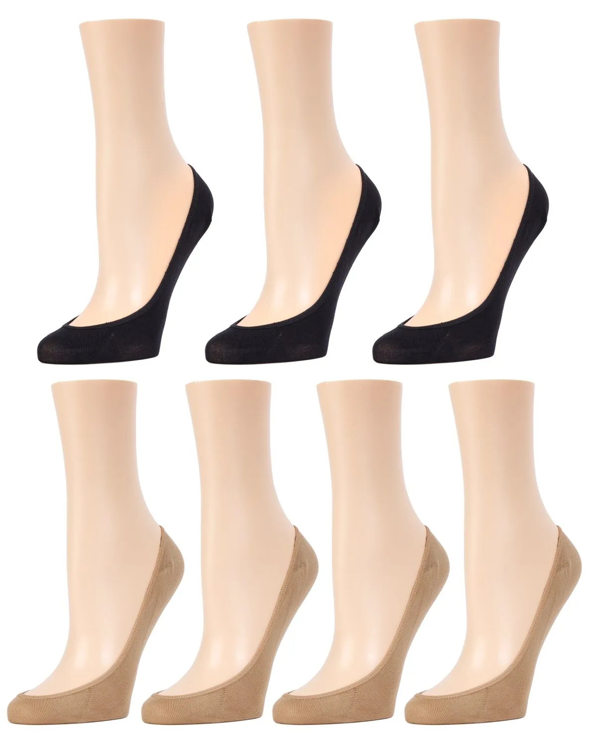 No-Show Micro Shoe Liners 7-Pack sold by MeMoi product image thumbnail 2