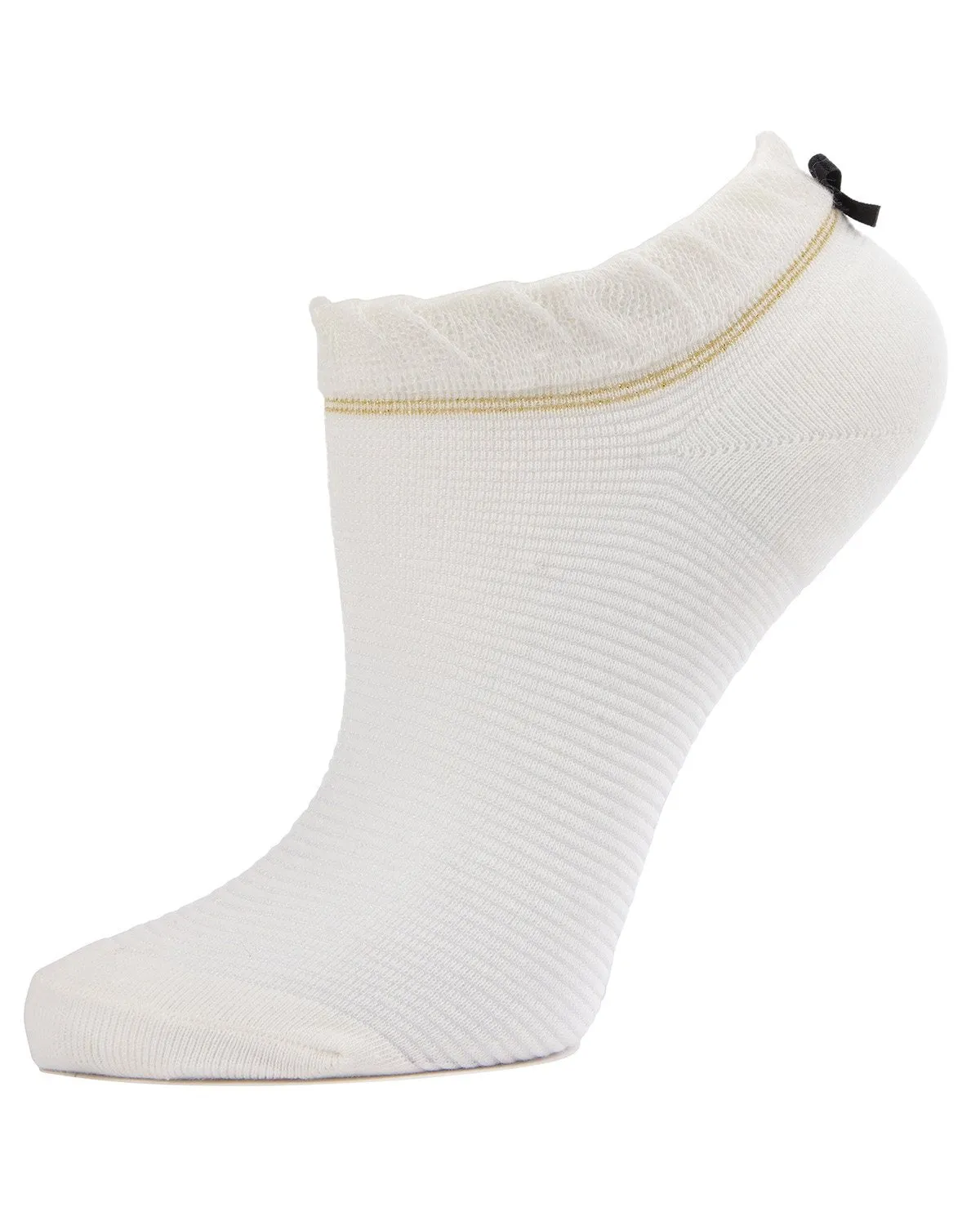 Striped Semi-sheer Women's Low Cut No Show Socks sold by MeMoi product image thumbnail 3