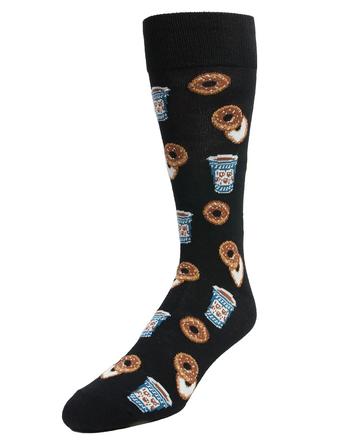 Men's Bagel Shop Bamboo Blend Men's Crew Socks sold by MeMoi