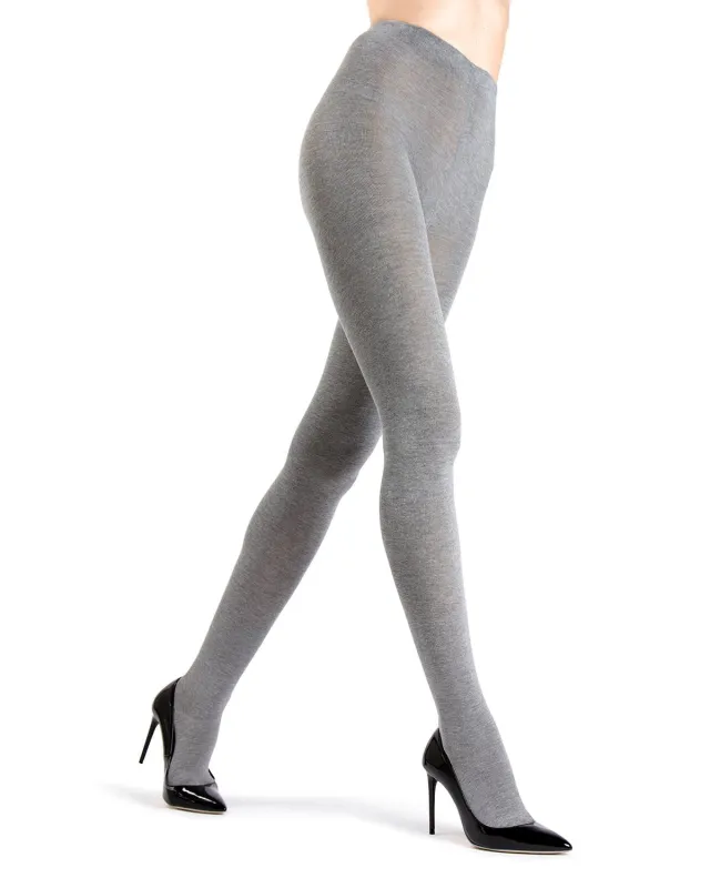 Angora Blend Stretchy Sweater Tights sold by MeMoi