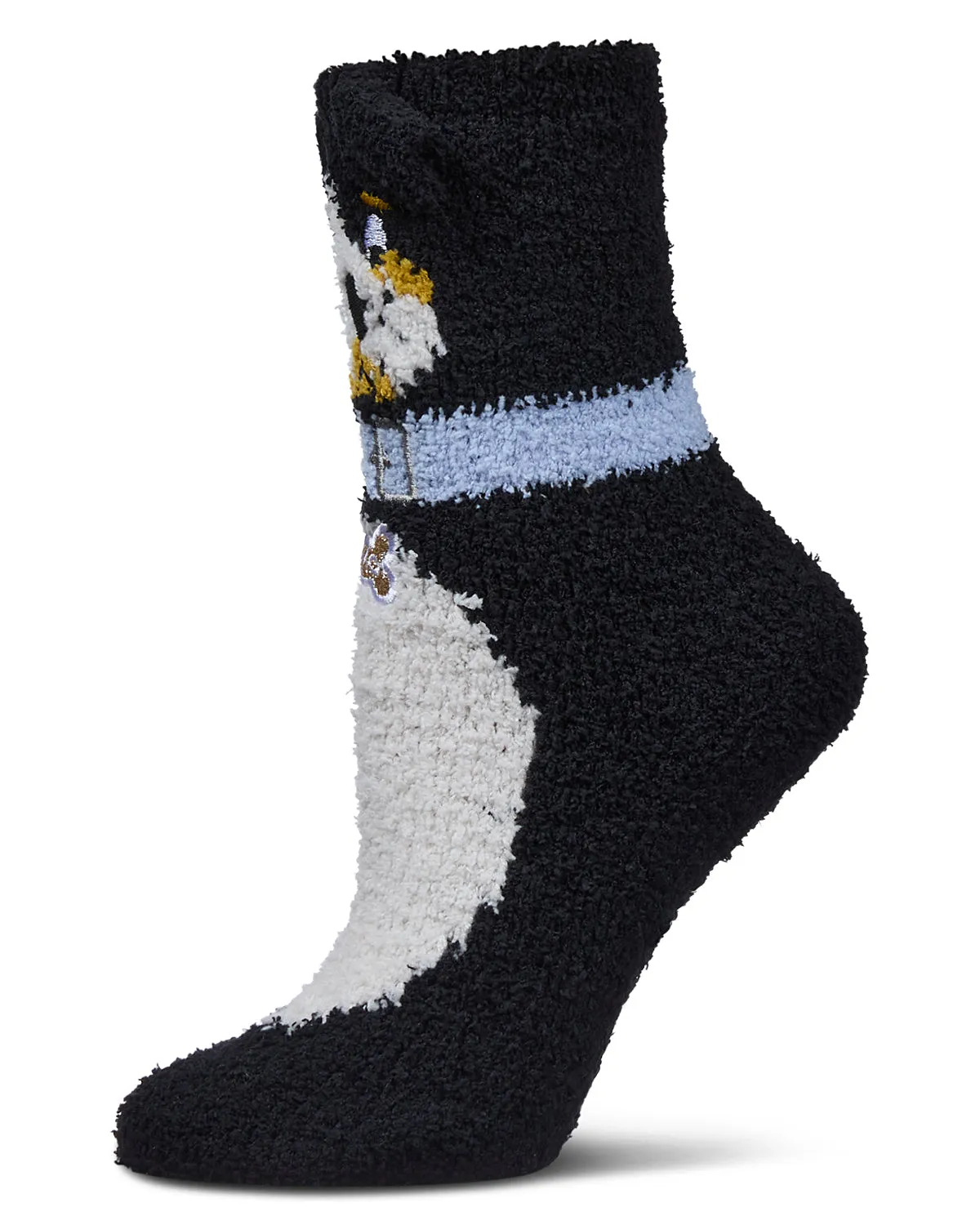 Women's Dog Embellished Plush Crew Socks sold by MeMoi product image thumbnail 3