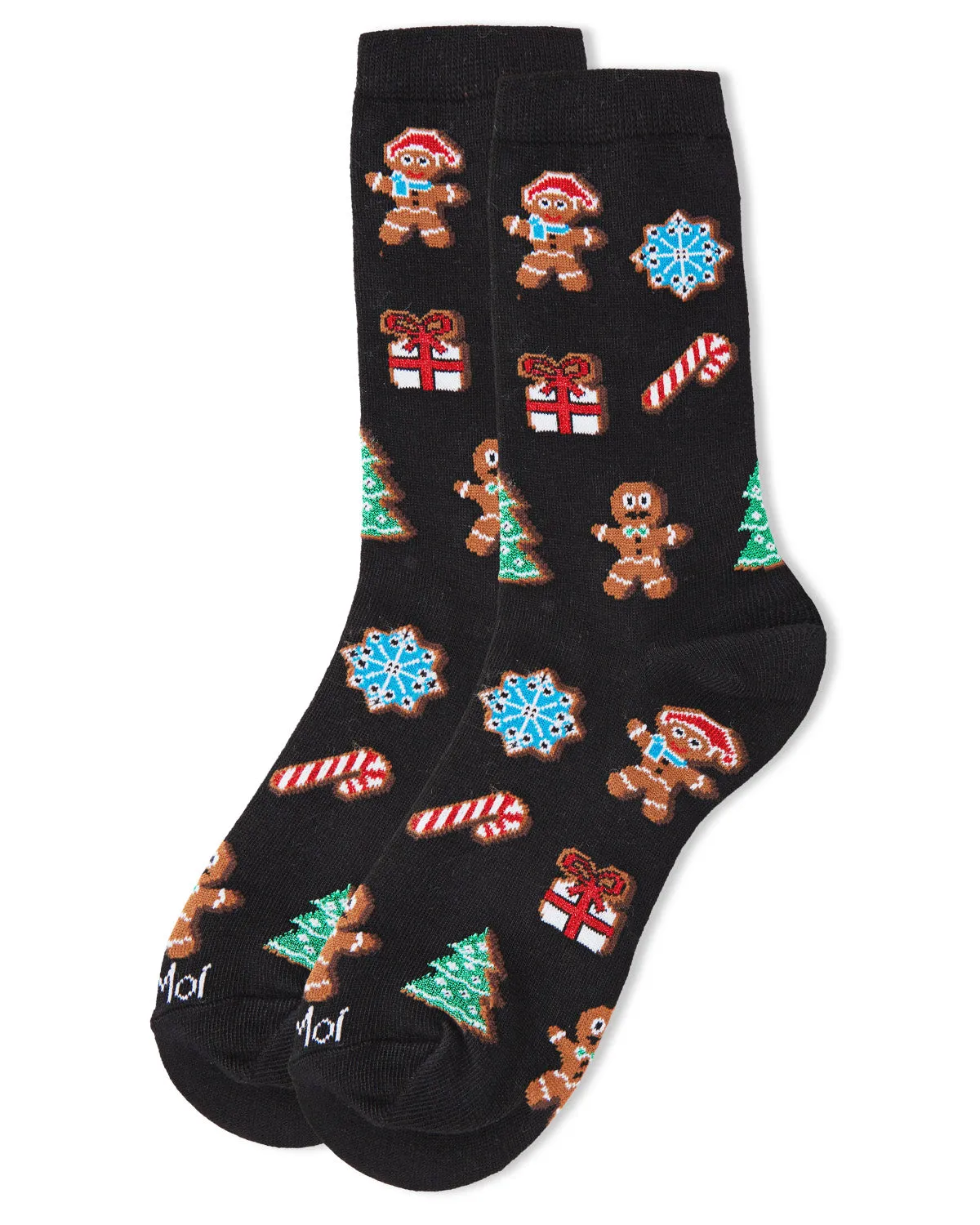 Women's Christmas Cookie Delight Holiday Crew Socks sold by MeMoi product image thumbnail 3