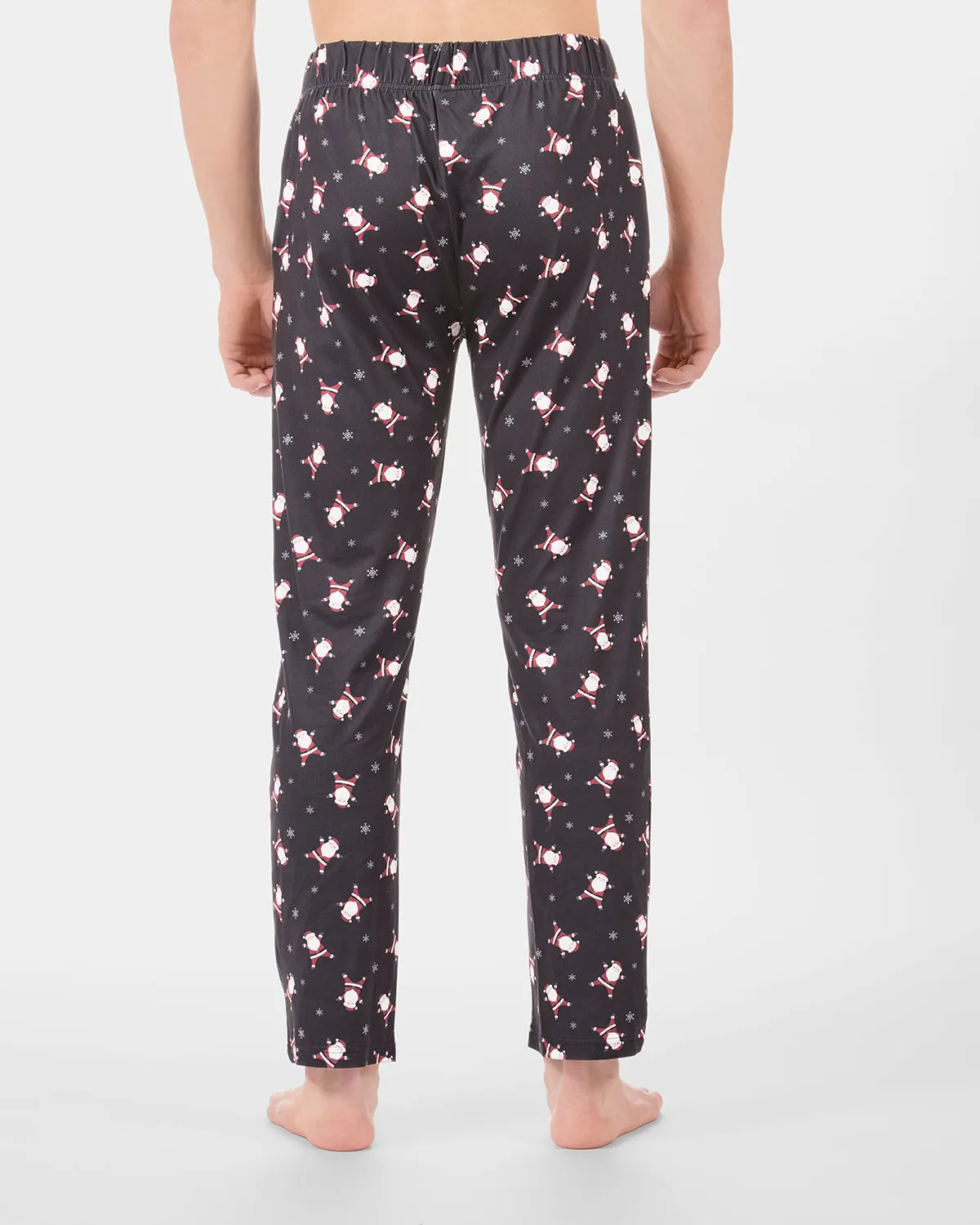 Men's "Tossed Santa" Pull-On PJ Pant in a Bag sold by MeMoi product image thumbnail 4