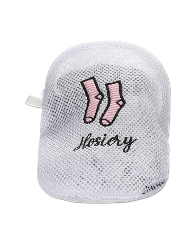 Hosiery Embroidered Mesh Wash Bag sold by MeMoi