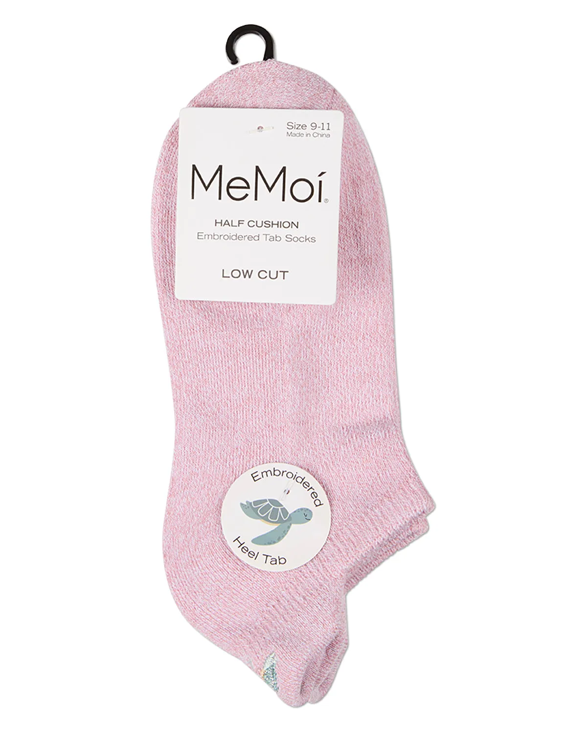 Women's Turtle-Embroidered Half-Cushioned Low Cut Sock sold by MeMoi product image thumbnail 5