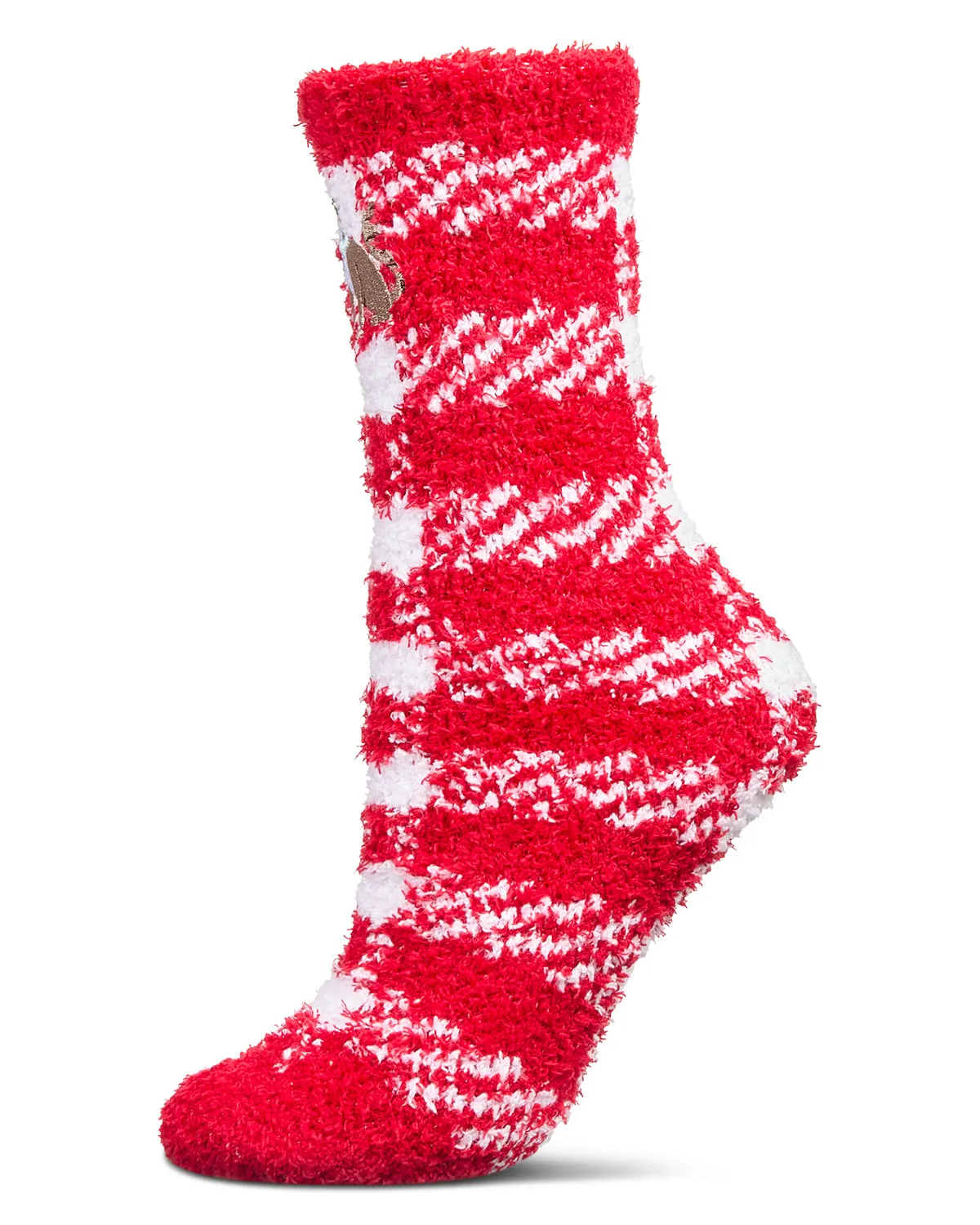 Women's Cat Mistle Toes Cozy Crew Socks sold by MeMoi product image thumbnail 2
