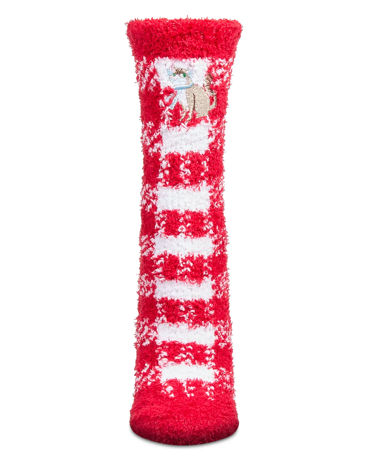 Women's Cat Mistle Toes Cozy Crew Socks sold by MeMoi