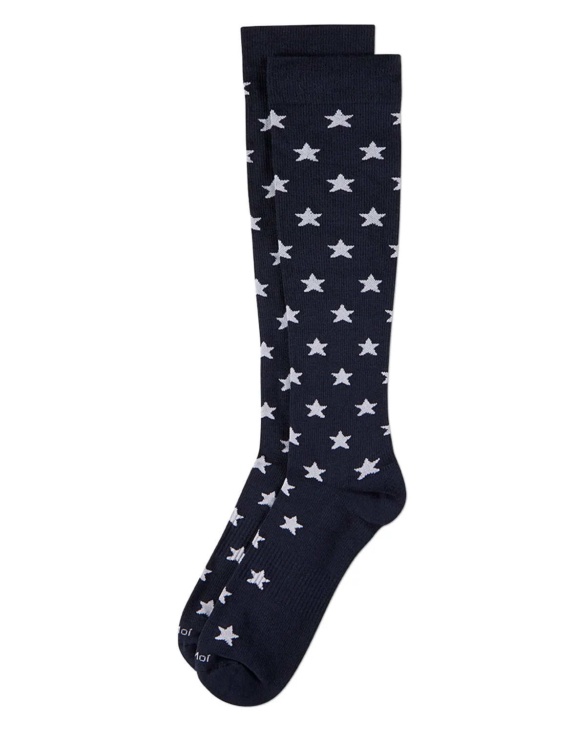 Men's "Old Glory" Rayon-Blend Star-Studded Novelty Compression Sock sold by MeMoi product image thumbnail 3