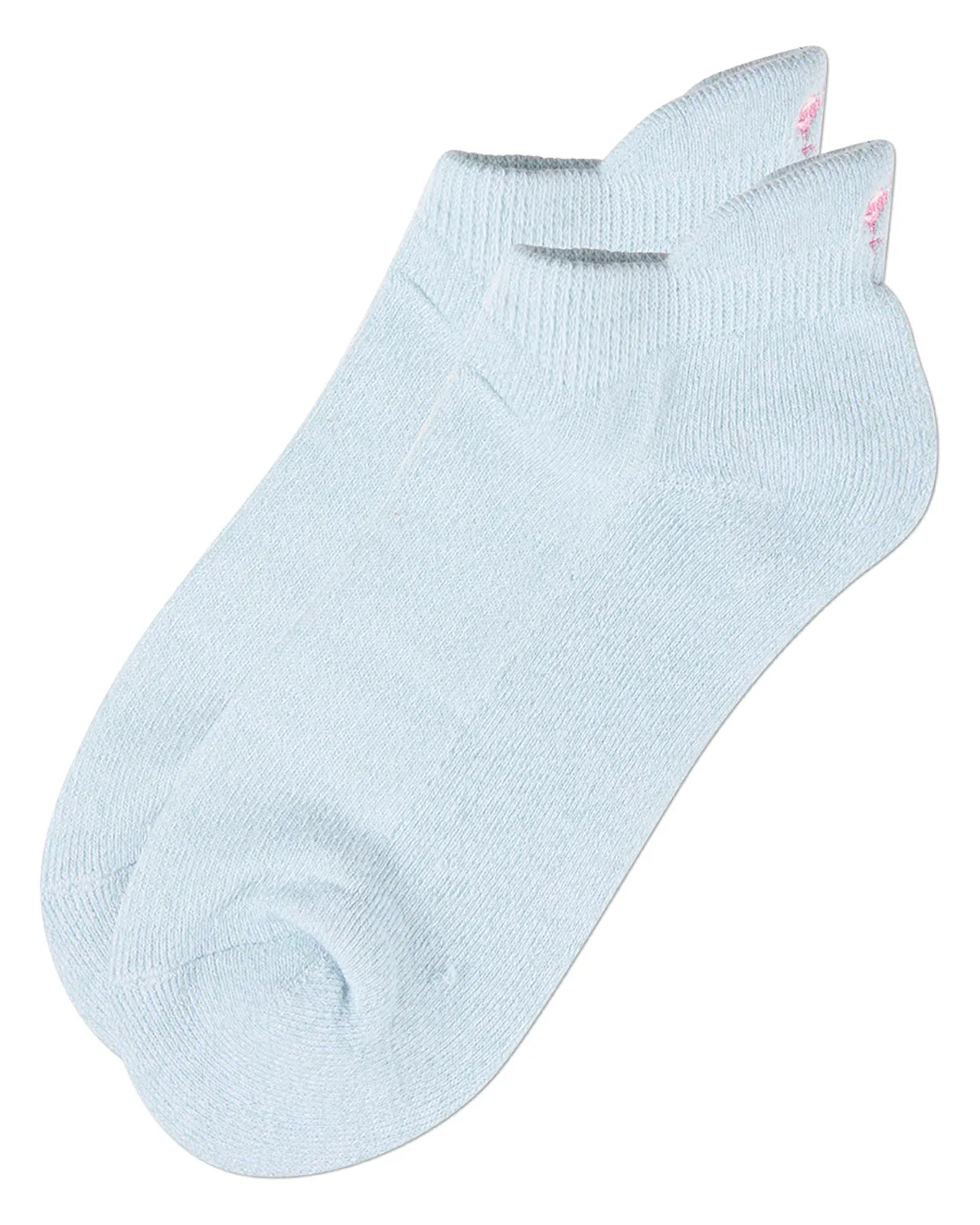 Women's Flamingo-Embroidered Half-Cushioned Low Cut Sock sold by MeMoi product image thumbnail 3