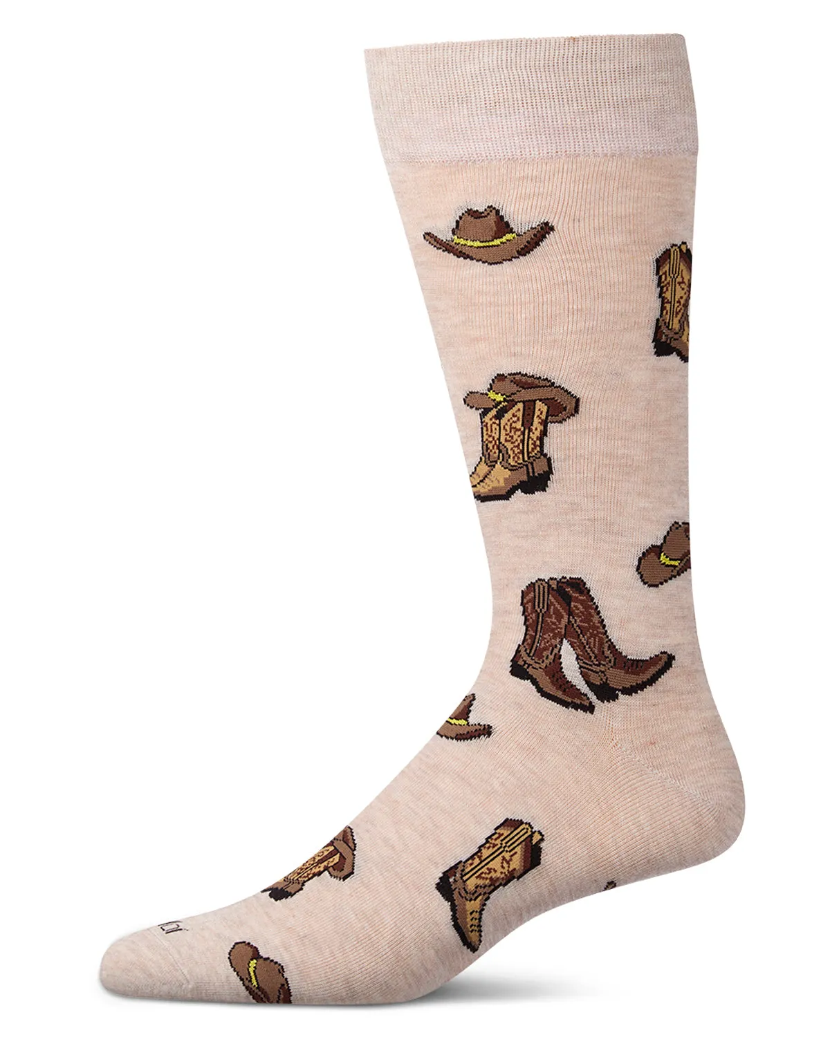 Cowboy Boots Men`s Bamboo Crew sold by MeMoi