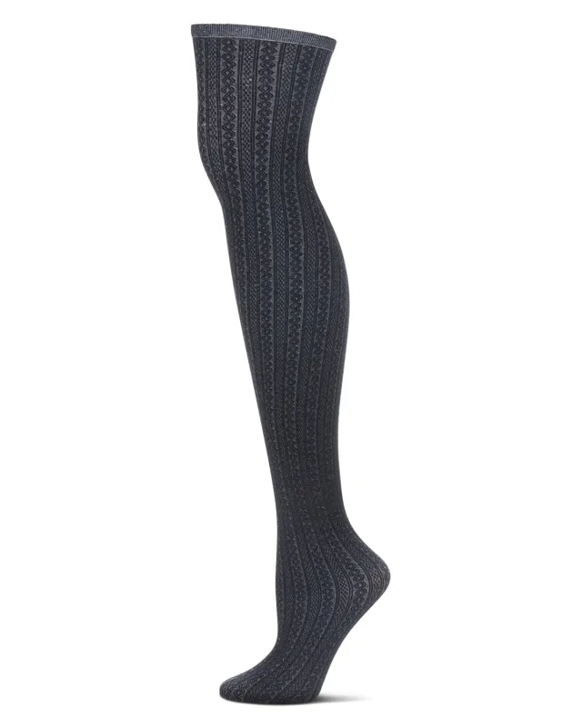 Women's Totally Textured Over The Knee Socks sold by MeMoi
