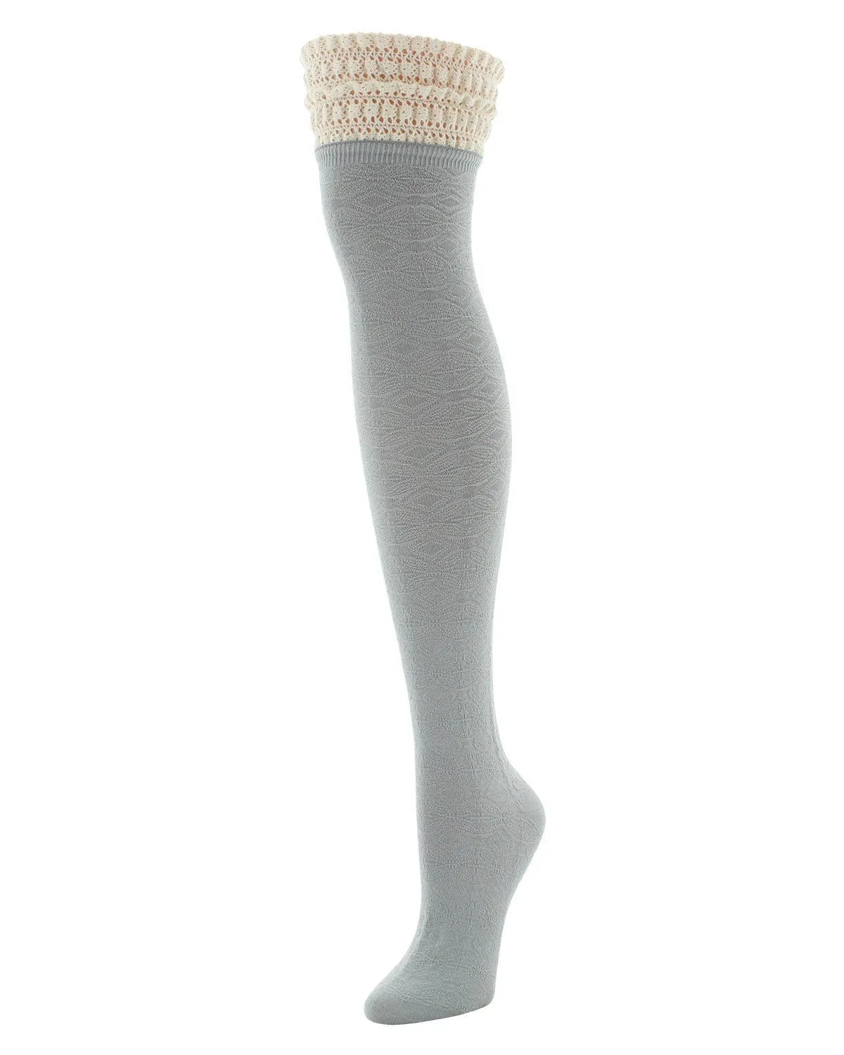 Women's Romance Rounds Over The Knee Socks sold by MeMoi product image thumbnail 2