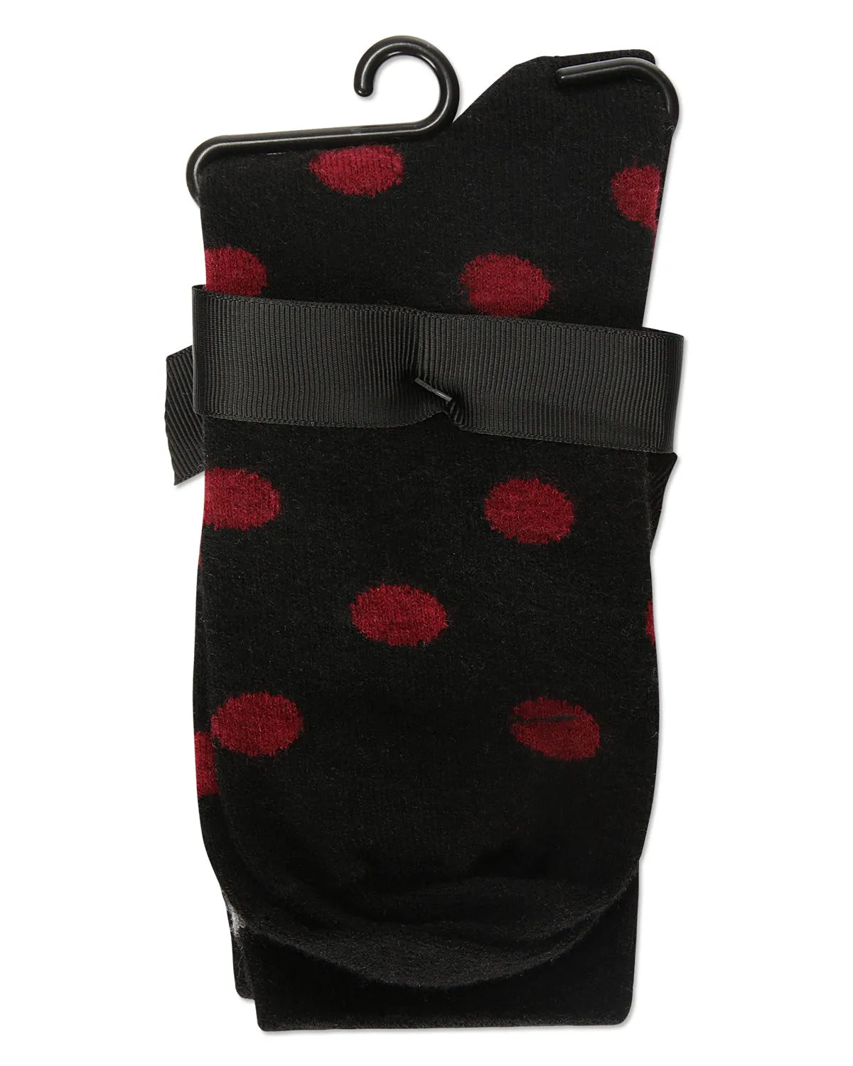 Women's Spotted Cashmere Blend Crew Socks sold by MeMoi product image thumbnail 3