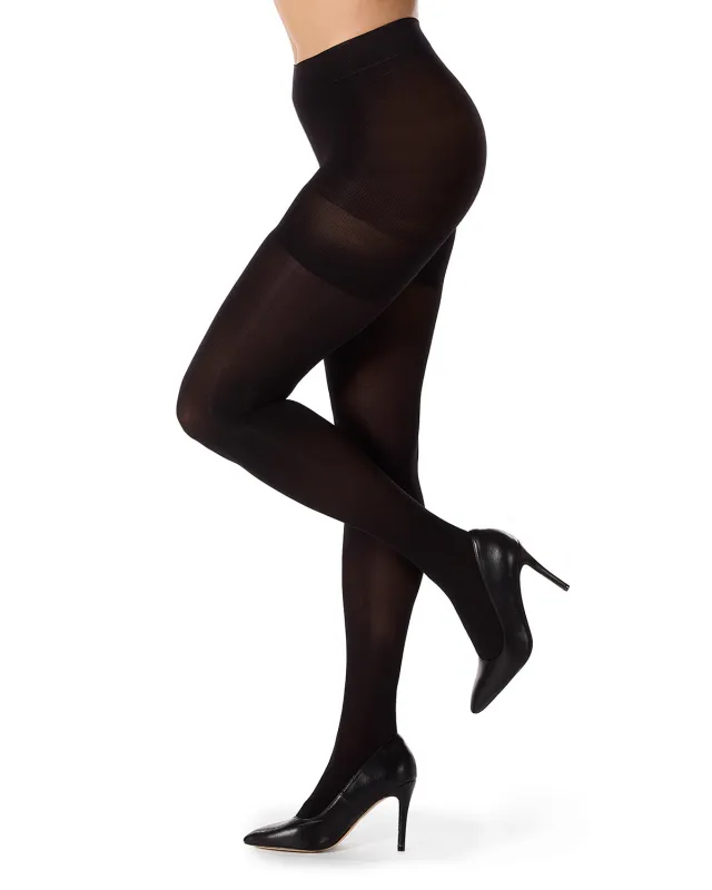 6 Pair Women's Opaque Super Control Top 60-Denier Tights made by MeMoi
