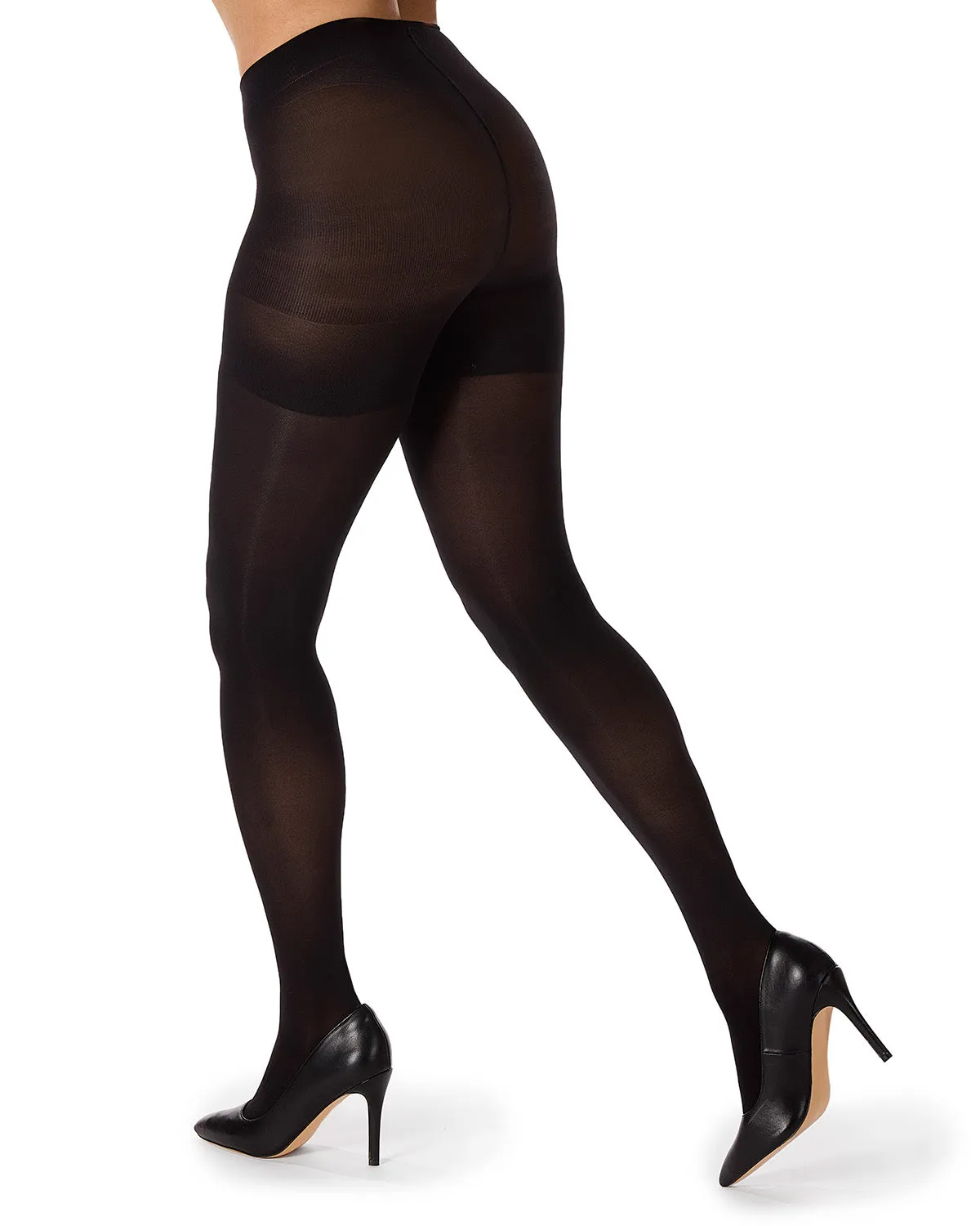 6 Pair Women's Opaque Super Control Top 60-Denier Tights sold by MeMoi product image thumbnail 2
