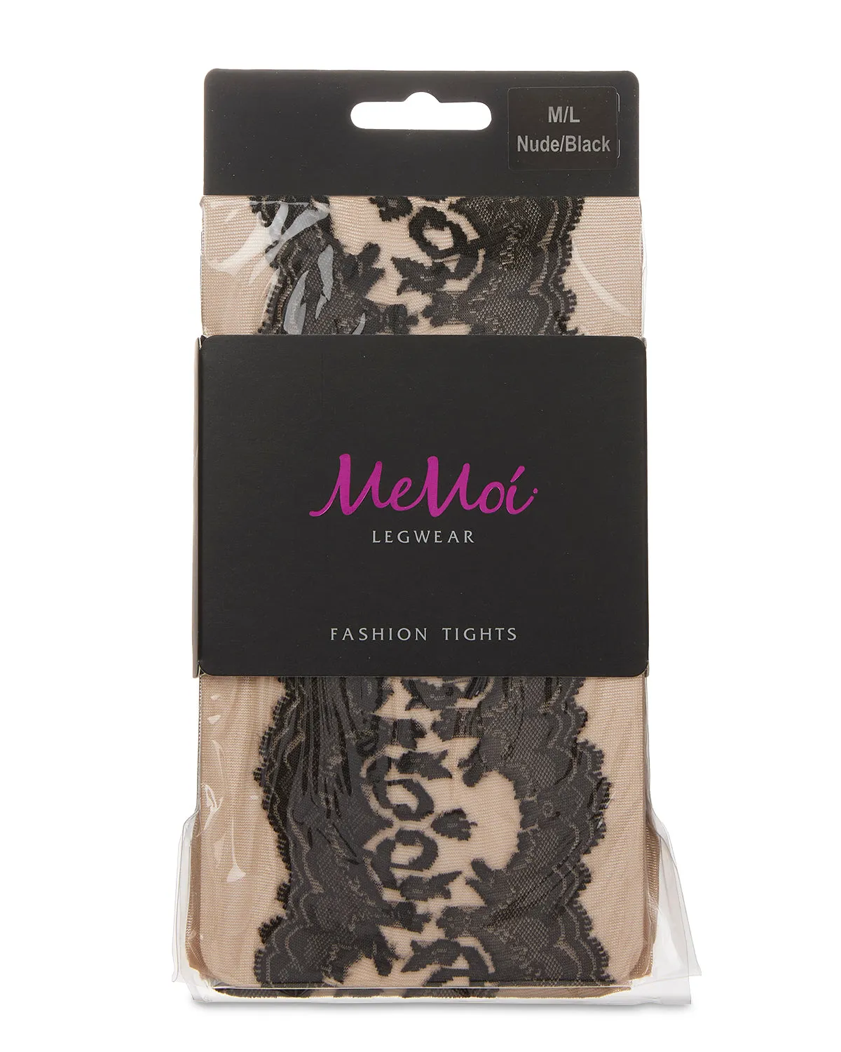 Women's Silky-Soft Elegant Lace-Patterned Sheer Tights sold by MeMoi product image thumbnail 4
