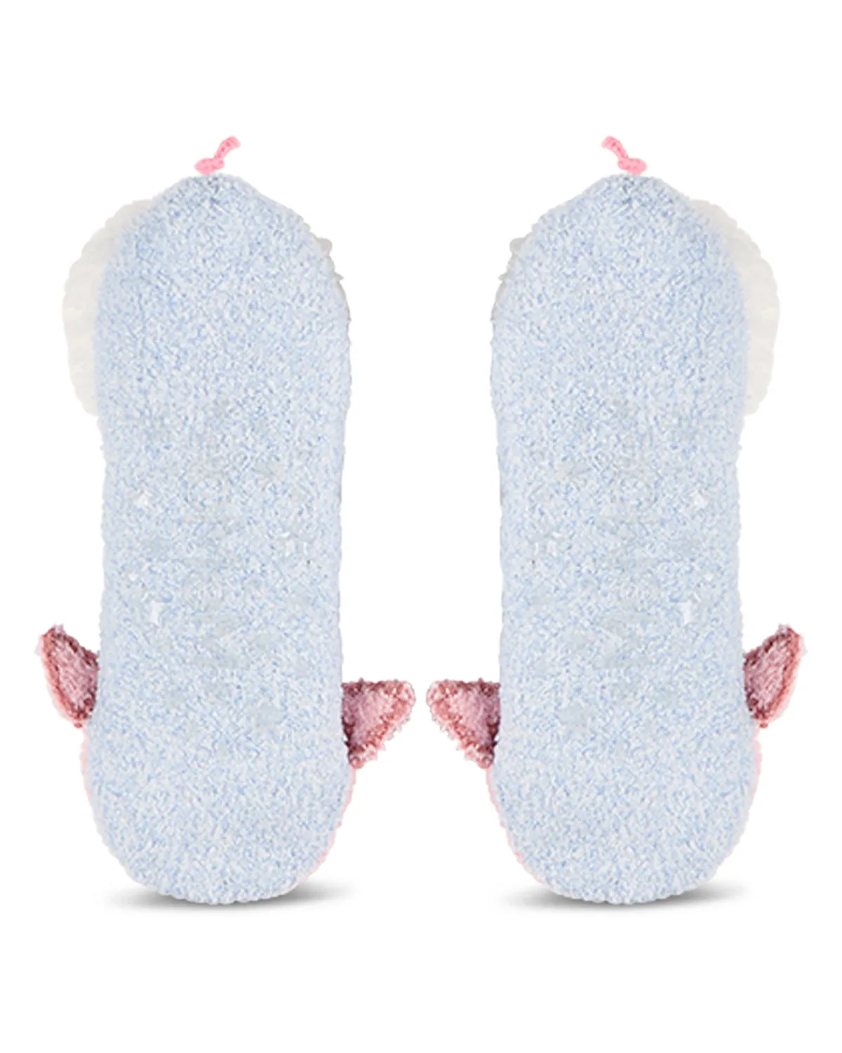 Women's "Pig" Embellished Plush-Lined Sure-Grip Slippers sold by MeMoi product image thumbnail 3