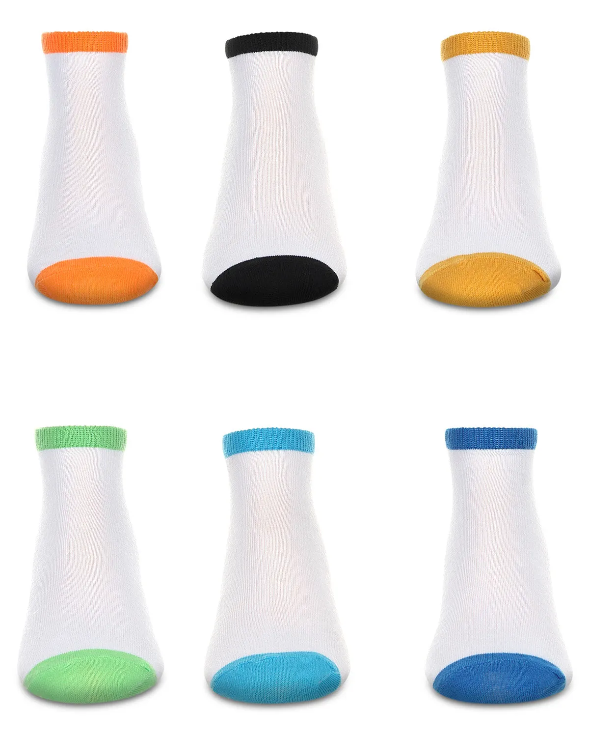 Rim Topped Low-Cut Socks 6-Pack sold by MeMoi product image thumbnail 2
