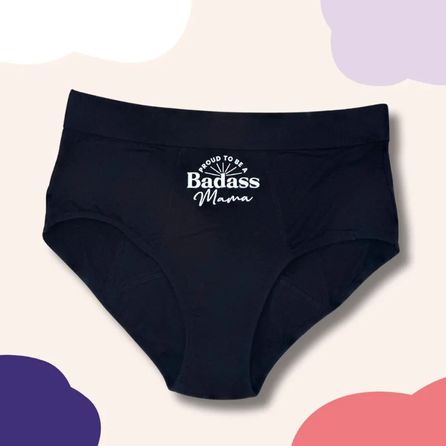 Proud To Be A Badass Mama sold by Postpartum Panty Party product image thumbnail 4