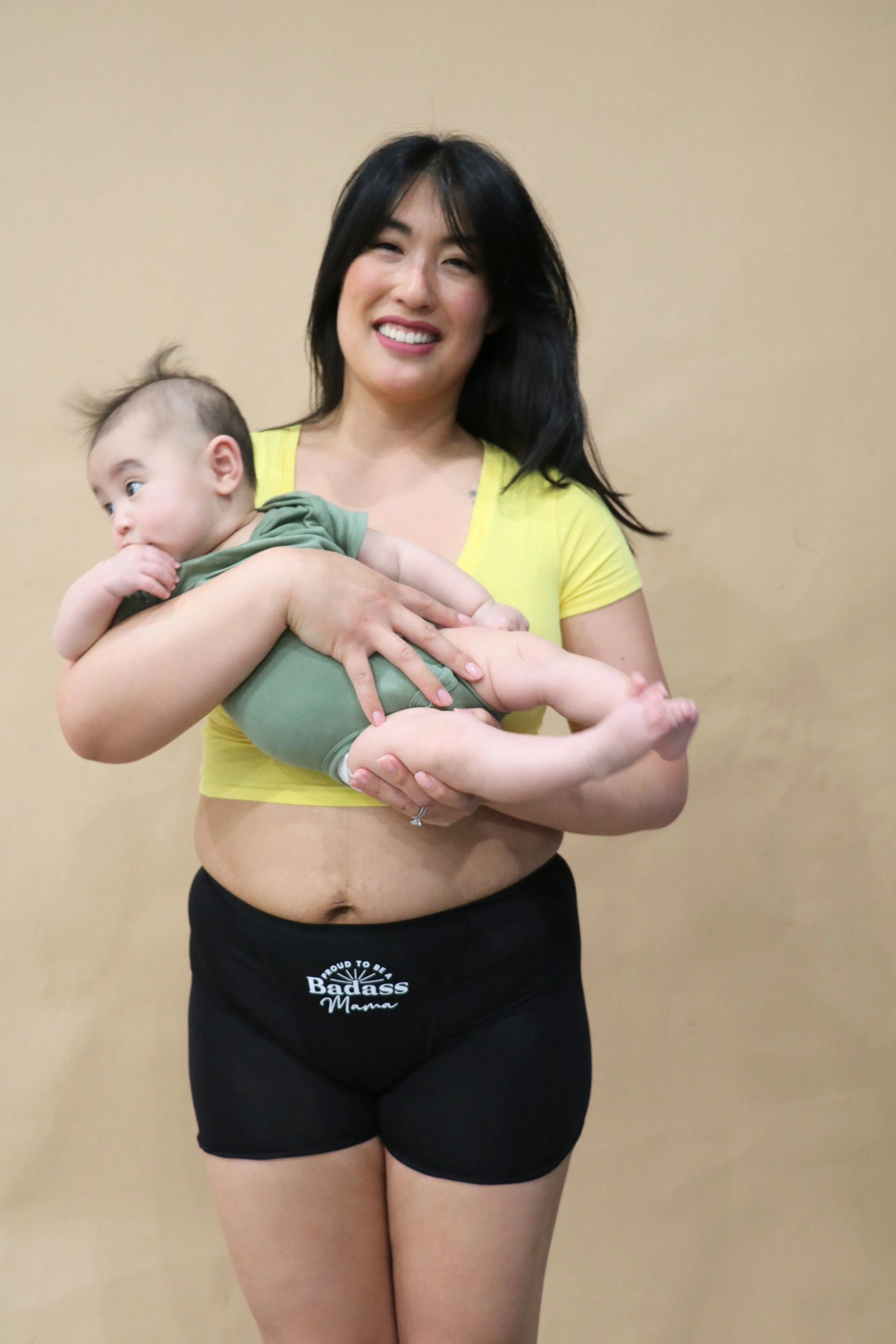 Boyshorts Period Panty: Proud To Be A Badass Mama sold by Postpartum Panty Party product image thumbnail 4