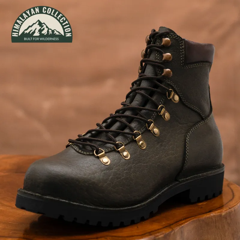 Women Himalayan Hiker Boots 6" (Moss Green) Water Repellent sold by Craft and Glory