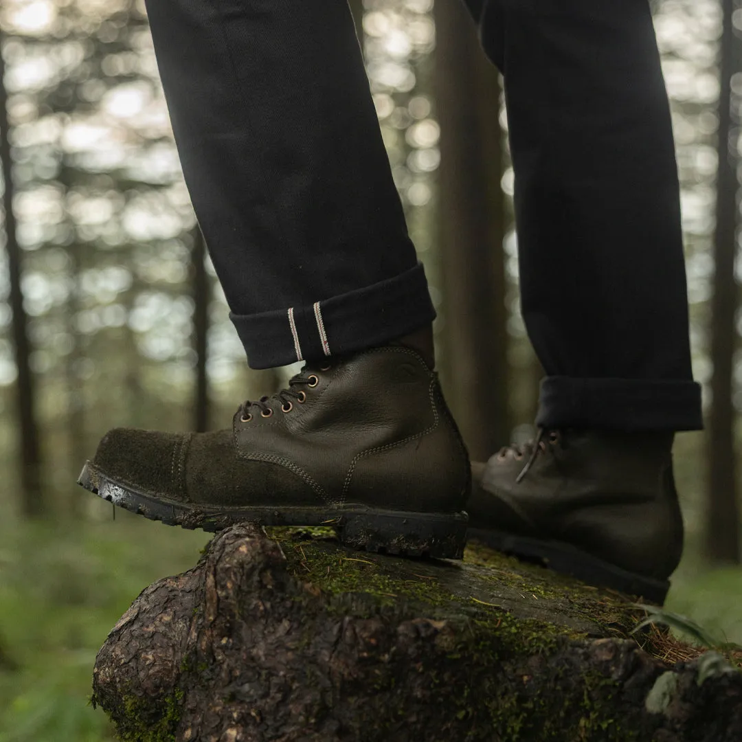 Himalayan Trailmaster Boots 6" (Grizzly Green Roughout) Water Repellent sold by Craft and Glory product image thumbnail 2