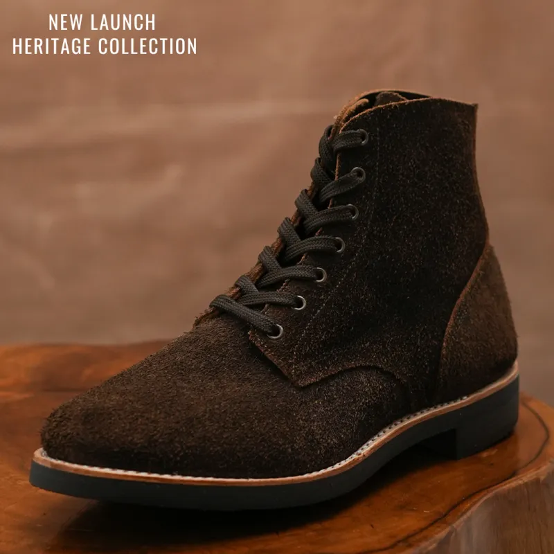 The Craft Boondocker Boots (Grizzly Brown) Goodyear Welted sold by Craft and Glory