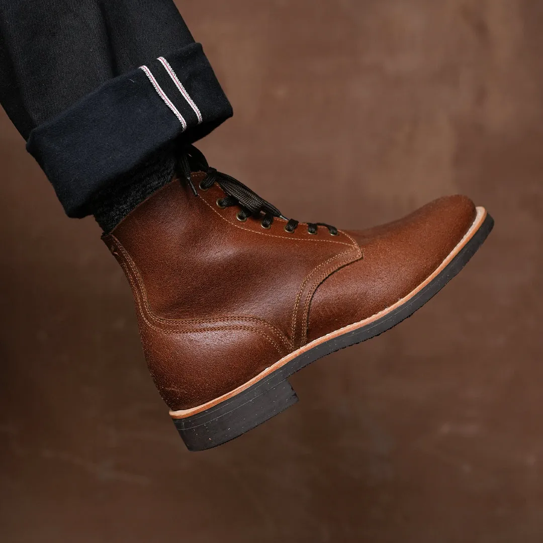 The Craft Boondocker Boots (Russet Waxed Roughout) Goodyear Welted sold by Craft and Glory product image thumbnail 4