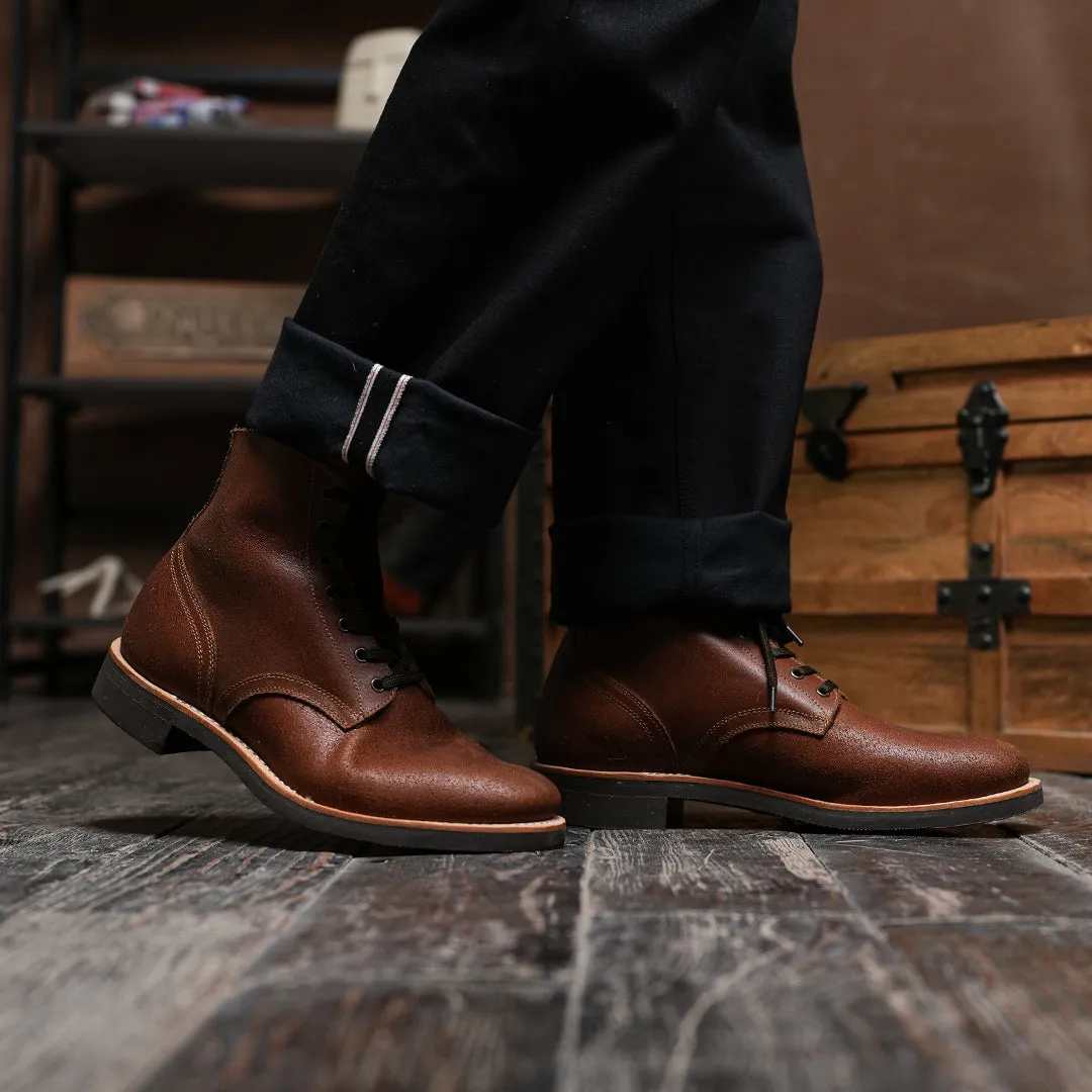 The Craft Boondocker Boots (Russet Waxed Roughout) Goodyear Welted sold by Craft and Glory product image thumbnail 3