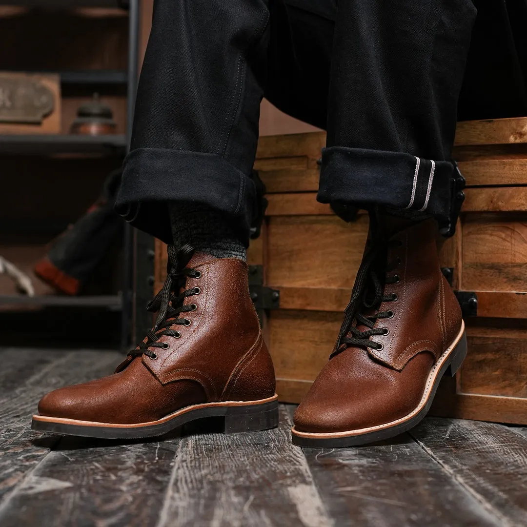 The Craft Boondocker Boots (Russet Waxed Roughout) Goodyear Welted sold by Craft and Glory product image thumbnail 2